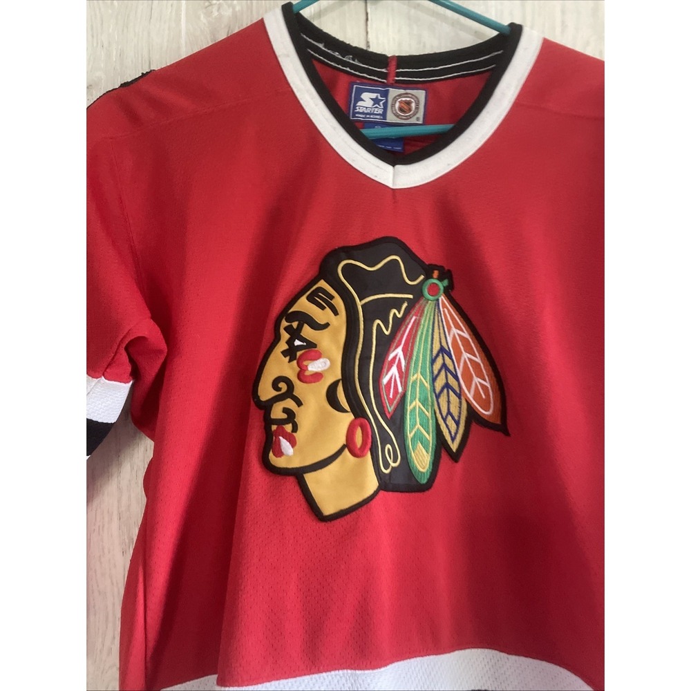 Chicago Blackhawks Starter Jersey ( S/m) - Picture 2 of 9